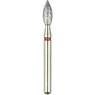 Shofu Robot Diamond Point, FG, Bud, ISO 243-020, 2.0 mm, Fine, Red, 883F-1, 1/Pk thumbnail 12
