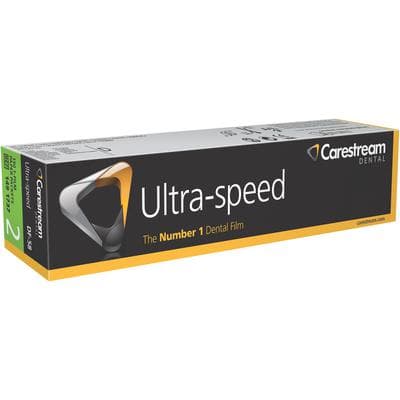 Carestream Dental Ultra-Speed DF-58 Intraoral X-Ray Film, Size 2, Single Film Paper Packets, 150/Box, 1491737 thumbnail 17