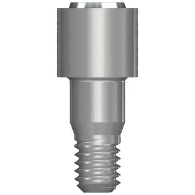 i-Gen Flat Abutment for Nobel Replace/Tapered Groovy, 3mm, by Biotec - -iGen Flat Abutment Nobel 3mm Replace/Tapered Groovy - Image 1