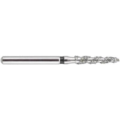 Midwest Once® Helical Single Use Diamond Bur – FG, Super Coarse, Cone, #878-012, 0.8 mm Diameter, 1.2 mm Length, 25/Pkg thumbnail 2