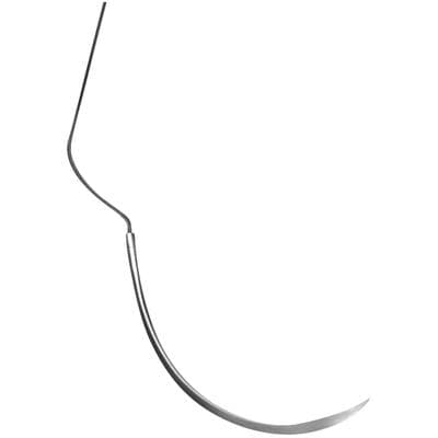 Hu-Friedy Perma Sharp Plain Gut Absorbable Suture, 4-0, C-3 Premium Reverse Cutting Needle, 3/8 Circle, 18", Undyed, 12/Box, PSN1644A thumbnail 10