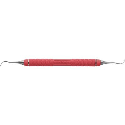 Hu-Friedy EverEdge 2.0 Nevi 4 Sickle Scaler, Lite, Double-Ended, C8 Resin Handle, Red, 1 Each thumbnail 5