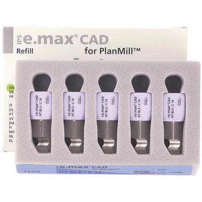 IPS e.max CAD PlanMill Blocks, High Translucency, C14, Shade BL3, Pack of 5 thumbnail 10