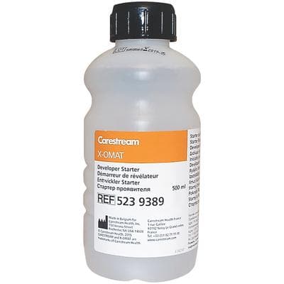 Carestream RP X-OMAT Developer Starter, Ready-To-Use Liquid, 500 ml Bottle, 6/Pkg, 133-2642 - RP X-OMAT Developer Starter, 500 ml - RP X-OMAT Developer Starter, 500 ml - Image 1