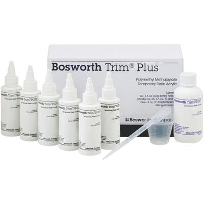 Trim Plus PMMA Temporary Resin Acrylic Liquid, 4 oz Bottle, Clear, 0921936 thumbnail 11