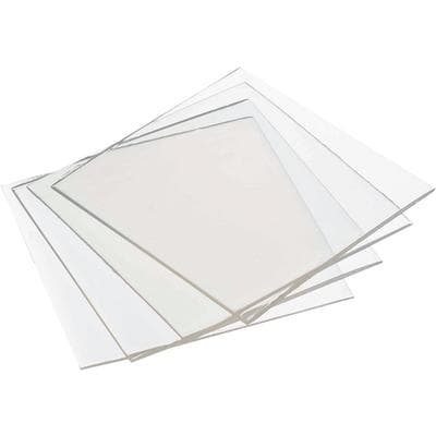 Pro-Form Soft EVA Vacuum Forming Material, Clear, 5" x 5", 0.040" (1 mm), 25 Sheets/Pack, 9596980 thumbnail 14