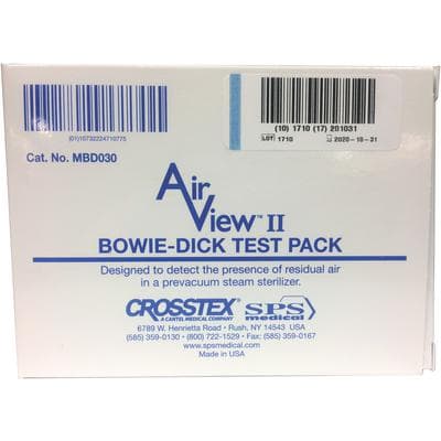 AirView™ II Bowie-Dick Test Pack, Disposable, 30/Case, MBD030 thumbnail 5