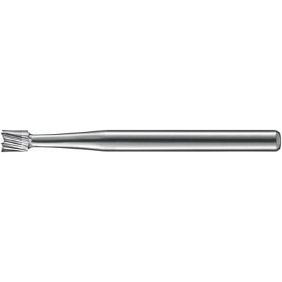 Kerr FG35 Carbide Bur, Inverted Cone, Friction Grip, 6 Flutes, 1 mm Diameter, 0.7 mm Length, 100/Pk, FG35-KCC thumbnail 6