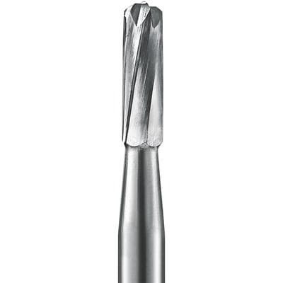 KaVo Kerr Operative Carbide Bur FGSS #1157, Straight Fissure Round End, Friction Grip Short Shank, 1 mm Diameter, 3.7 mm Length, 6 Flute, 10/Pk thumbnail 5