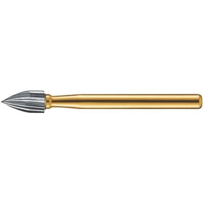 KaVo Kerr Trimming & Finishing Carbide Bur FG 7108, Flame, 12 Flute, Friction Grip, 2.3 mm Diameter, 4.2 mm Length, 10/Pk thumbnail 6
