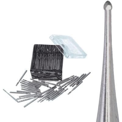 Meisinger FG Carbide Bur, Round, #1/4, Friction Grip, 0.5mm Head, 100/Bx, C0014FG thumbnail 5