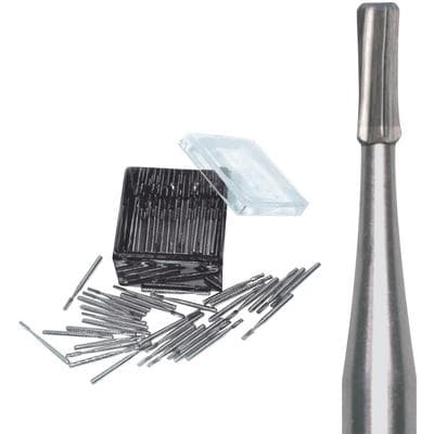 Meisinger FG Carbide Bur #245, Pear, Friction Grip Short Shank, Clinic Pack of 100, C0245SS thumbnail 5
