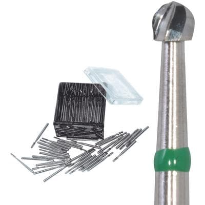 Meisinger Supersharp Carbide Bur #6S, Round, Right-Angle Latch (RA) Shank, Clinic-Pack of 100, C0006S RAL thumbnail 3