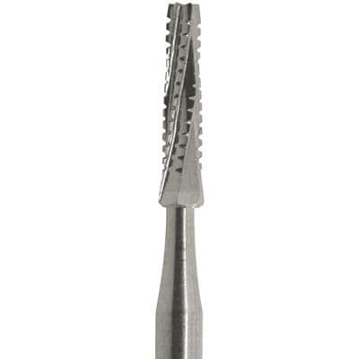 Meisinger FG Surgical Carbide Bur #702L, Long X-Cut Taper Fissure, 1.6 mm Diameter, Friction Grip, 5/Pk, HM33L-016-SU thumbnail 5