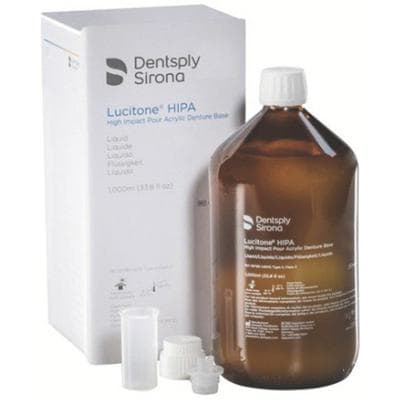 Lucitone HIPA Denture Resin High Impact Pourable Acrylic Liquid, 1000 ml, 4/Box, 682015 thumbnail 12
