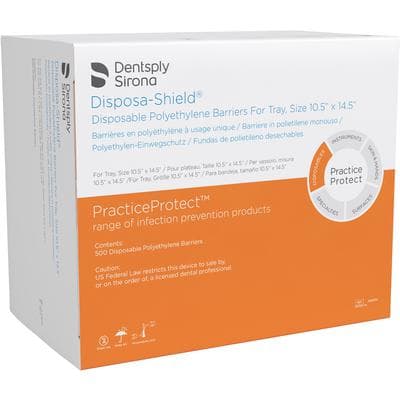 Disposa-Shield Tray Covers, 10.5" x 14.5", 500/Box thumbnail 3