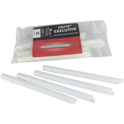 Oratip Executive Autoclavable HVE Suction Tips, White, 8/Pk, 24-260 thumbnail 5