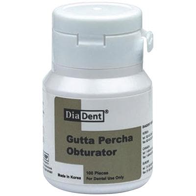 Diadent Gutta Percha Obturator Pellets, Medium Type, 2.5 mm x 15 mm, Pink, 100/Bottle, 181-101 thumbnail 6