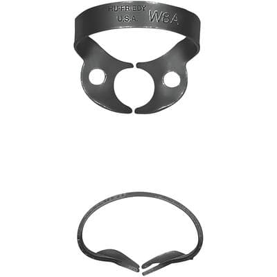 Hu-Friedy Black Line Rubber Dam Clamp #W8A, Wingless, Molar, RDCMW8AX thumbnail 8