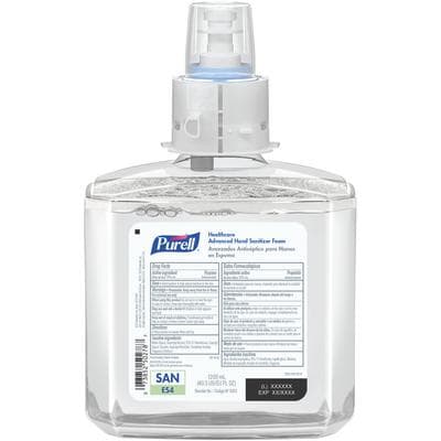 Purell Advanced Hand Sanitizer Foam Refill for ES4 Push-Style Dispenser, 1200 ml Bottle, 1/Pkg - Purell® Advanced Hand Sanitizer Foam Refill - Refill for ES4 Push-Style Dispenser, 1200 ml Bottle, 1/Pkg - Image 1