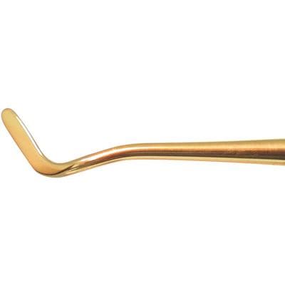 American Eagle Instruments Composite Plastic Filling Instrument, XP, Gregg 4-5, Paddle/Paddle, Double-Ended, Stainless Steel Standard Handle, 1/4" Diameter, Titanium Nitride Coated, AECAG4-5TN thumbnail 9