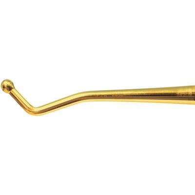 American Eagle Instruments Burnisher 26-30 Ball/Football, Double End, Titanium Nitride, 1/4" Stainless Steel Handle, Posterior, AEB26-30BFTN thumbnail 11