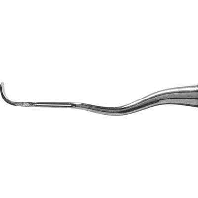 American Eagle Instruments Gracey +3 Deep Pocket Curette 11/12, EagleLite Resin Handle, 3/8" Diameter, Orange, Double-Ended, AEGDP11-12X thumbnail 11