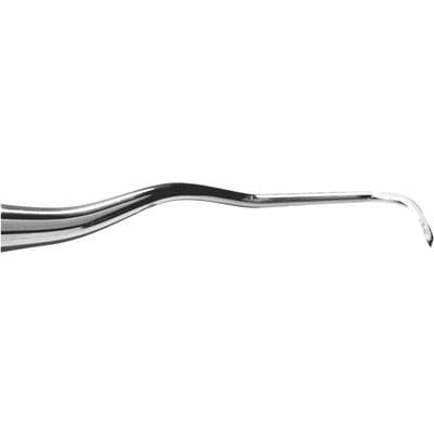 American Eagle Instruments Gracey +3 Deep Pocket Curette 11/12, EagleLite Resin Handle, 3/8" Diameter, Orange, Double-Ended, AEGDP11-12X thumbnail 12