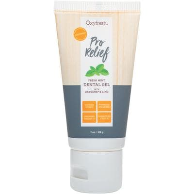 Oxyfresh Pro Relief Dental Gel, 1 oz Tube, Case of 12 thumbnail 3