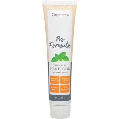 Oxyfresh Pro Formula Cosmetic Toothpaste, Fresh Mint, Fluoride Free, 5.5 oz Tube, 1/Pkg thumbnail 2