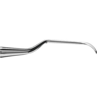 American Eagle Columbia 2L-2R Curette, Double-Ended, Longer Shank Anterior, 3/8" EagleLite Resin Orange Handle, AECC2L-2RX thumbnail 12
