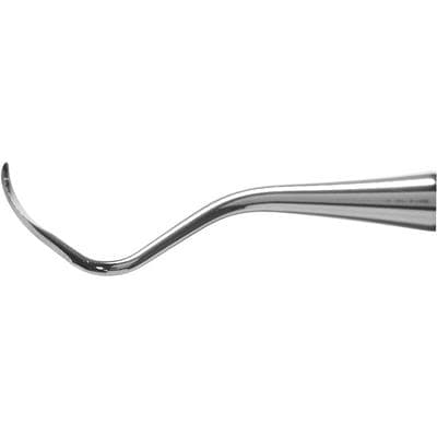 American Eagle Instruments Universal Curette, #3-4 Rules, Smallest Posterior, Double-End, EagleLite Resin Handle, 3/8", Yellow, 1/Pk, AECR3-4X thumbnail 12