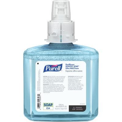 PURELL Healthcare Healthy Soap Ultra Mild Foam Refill, 1200 ml Bottle, for ES4 Push-Style Dispenser thumbnail 2