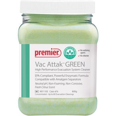 Vac Attak™ GREEN High-Performance Evacuation System Cleaner, Powder, 800 g Jar, Citrus, 1 Jar, #9011105 thumbnail 18