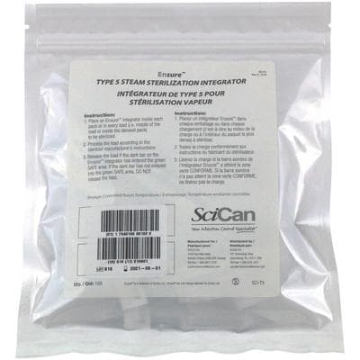 Ensure Type 5 Chemical Integrators, Steam Sterilization Indicators, 100/Pkg thumbnail 2
