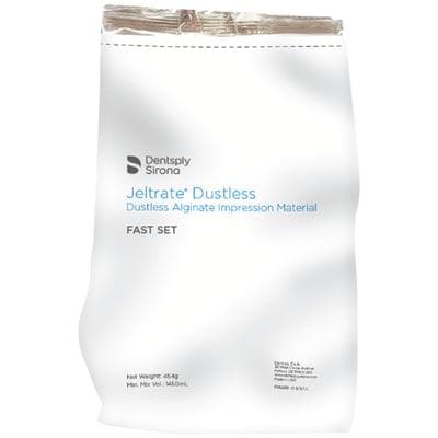 Jeltrate Dustless Alginate Impression Material, Fast Set, 1 lb (454 g) Pouch, 605200 thumbnail 6