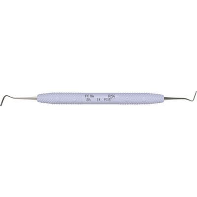 R282 IPC Off Angle Interproximal Carver, Double End, Resin Handle, Stainless Steel thumbnail 3