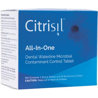 Sterisil Citrisil Dental Waterline Treatment Tablets, White, 2 Liter, 50/Pk (48 Maintenance + 2 Shock), C50-2W thumbnail 3