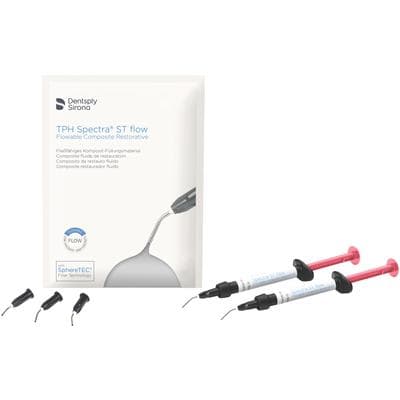 TPH Spectra ST Flow Flowable Composite Restorative Syringe Refill, Shade A4, 1.8 g, 2/Box, 25 Tips, 642524 thumbnail 8
