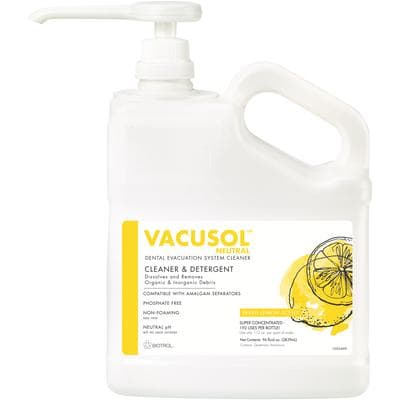 Vacusol Neutral Evacuation System Cleaner, Concentrated Liquid, 96 oz Bottle with Pump, ED903CS thumbnail 15