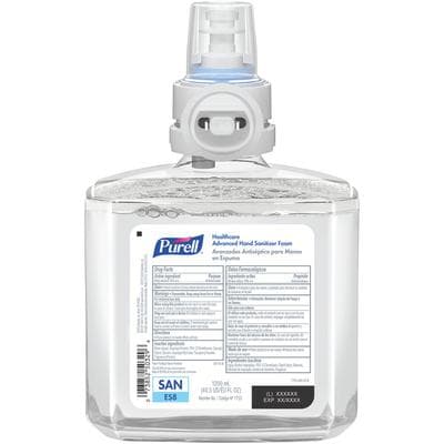 Purell Healthcare Advanced Hand Sanitizer Foam, 1200 mL ES8 Refill Bottle, 70% Ethyl Alcohol, Case of 2, 7753-02 thumbnail 7