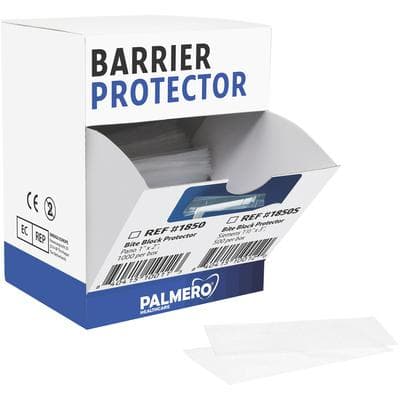 Palmero Bite Block Protectors for Siemens Pano X-Ray, 1.5" x 3", Clear, Latex-Free, 500/Box, #1850S thumbnail 21