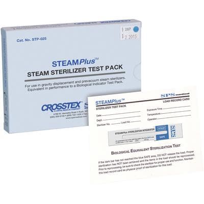 SteamPlus™ Sterilizer Test Pack, Class 5 Integrator, Steam, 25/Pkg thumbnail 7
