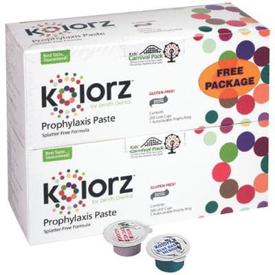 Kolorz Prophy Paste, Coarse, Cherry Burst, Unit Dose Cups, 2 x 200/Box, 788407 thumbnail 15