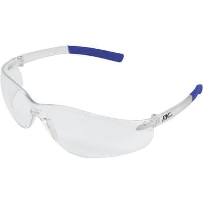 ProVision Clarity Safety Eyewear, Clear Frame/Clear Lens, Navy Tips, Each, 3605B thumbnail 6