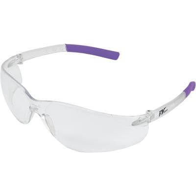 ProVision Clarity Safety Eyewear, Clear Frame/Clear Lens/Lavender Tips, 1 Each, 3605L thumbnail 5