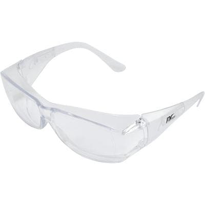 ProVision Eyesaver Sleeks Safety Eyewear, Clear Frame/Clear Lens, Universal Fit, 1 Pair, 17SLK thumbnail 8