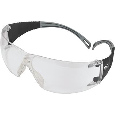 ProVision® Flexiwrap™ Safety Eyewear, Black Frame/Grey Tips/Clear Lens, Universal, 3609GC thumbnail 10