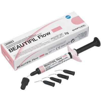 Beautifil Flow F02 Low Flow Flowable Composite, Shade A1, 2 g Syringe with 5 Needle Tips, Refill, #1431 thumbnail 17