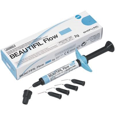 Beautifil Flow F10 High Flow Flowable Composite, Shade A3O, 2g Syringe Refill with 5 Needle Tips, #1479 thumbnail 7